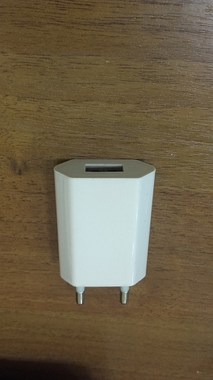 Блок зарядный USB плоский цветной